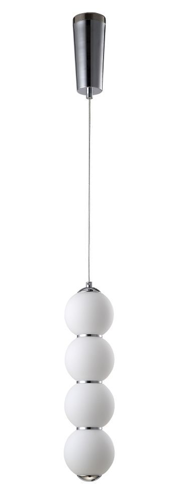 Подвесной светильник Crystal Lux DESI SP4 CHROME/WHITE