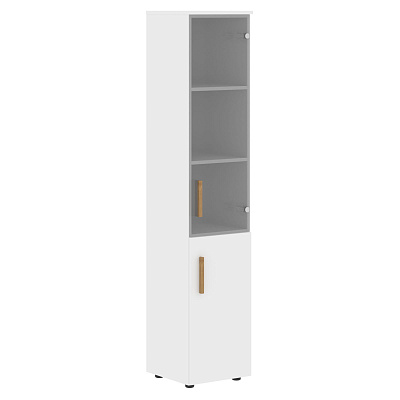 Шкаф-колонка комбинированный Skyland ФОРТА (Forta) FHC 40.2(R) Белый Премиум