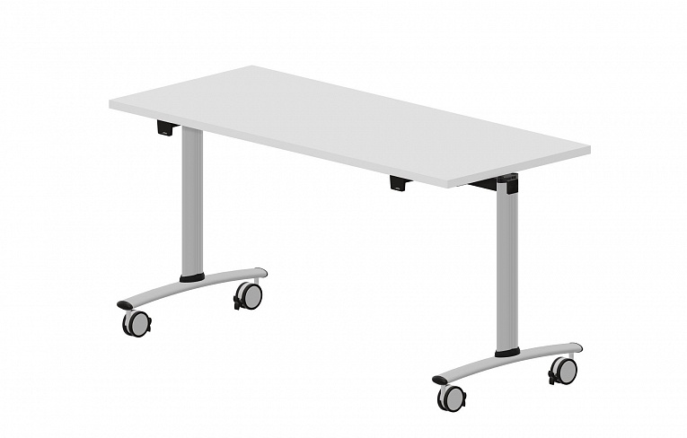 Мобильный складной стол 140х60х72.5см Inspira (GDB) Коннект (Connect) CODIM146BLAL белый
