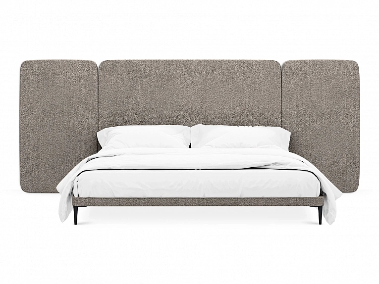 Кровать OgogoHome Licata 961606 коричневый