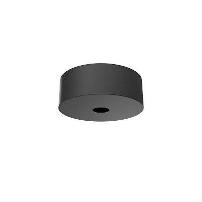 Накладная потолочная чаша для вертикального шинопровода Maytoni Accessories for tracks Arity TRA234SCB-B