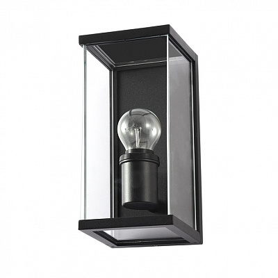 Уличный настенный светильник ARTE LAMP POT A1632AL-1BK