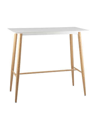 Стол барный Eames NEW DSW 120*60*106 белый