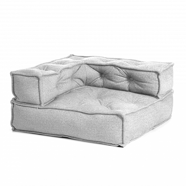 Модуль мягкий угловой MIRACLE / МИРАКЛ VT shape silver