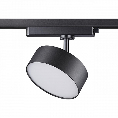 Светильник трековый однофазный трехжильный IP20 LED 24W 4000K 2100Лм 100-265V Novotech PROMETA 358756