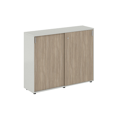 Шкаф купе Norden Сигма 1438х400х1125 средний SG.712.SH.OD Серый Бархат/Дуб темный