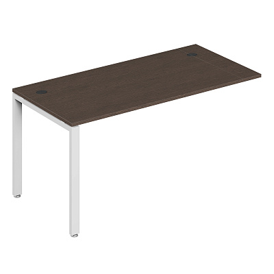 Удлинитель стола 160 Pointex Тренд металл (Trend metal) TDM32230514 темный дуб / белый