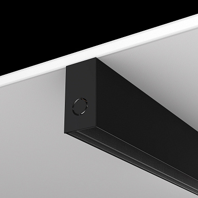 Шинопровод 3м Maytoni Exility / Эксилити накладной/подвесной черный TRX034-413B
