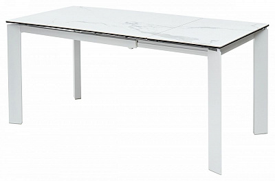 Стол кухонный CORNER / КОРНЕР 120 см HIGH GLOSS STATUARIO / ХАЙ ГЛОСС СТАТУАРИО