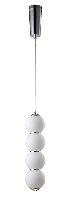 Подвесной светильник Crystal Lux DESI SP4 CHROME/WHITE