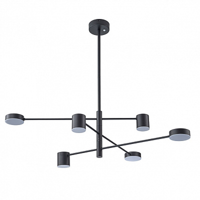Люстра на штанге ARTE LAMP STANLEY A2476PL-40BK