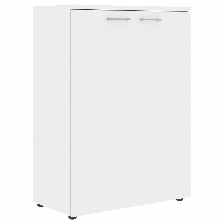 Шкаф двухдверный средний Skyland XTEN XMC 85.1 Белый